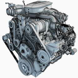 P4D90 Engine